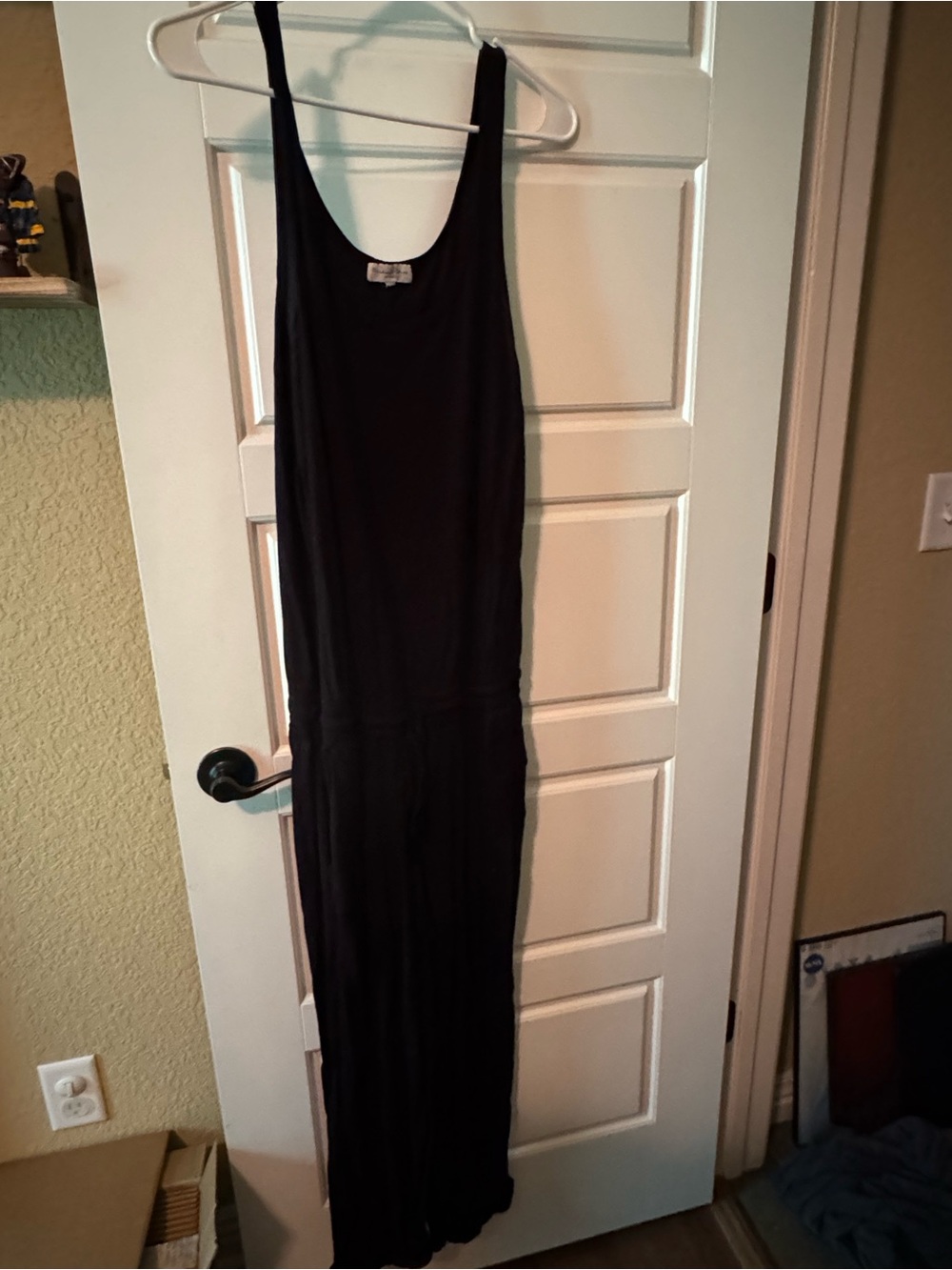 Michael Stars Black Scoop Neck Jumpsuit